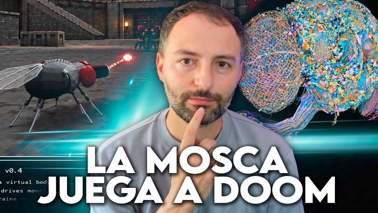 Metieron el CEREBRO de una MOSCA en un Ordenador… y jugó a DOOM