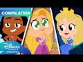 Every Disney Princess Chibi Tiny Tales Compilation Disneychannelanimation