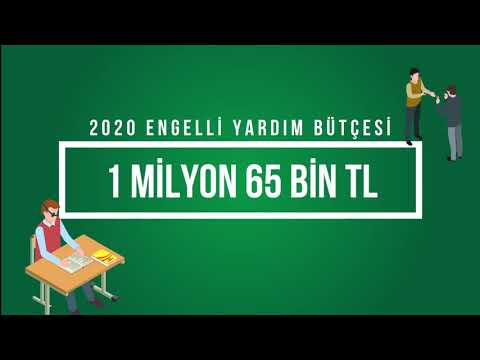 Evkaf, 2020 yılında engelliler için 1.065.000 Tl bütçe kullandı
