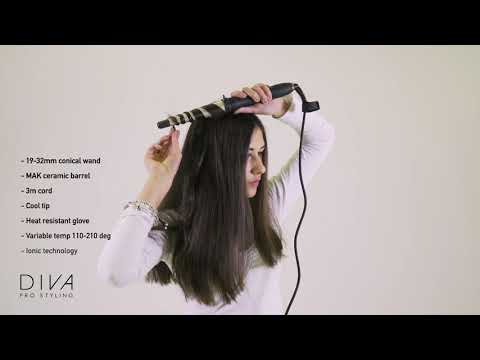 Diva Pro Styling Digital Wand 19-32mm PRO303