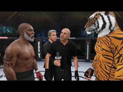 Old Mike Tyson vs. Tiger - EA Sports UFC 4 - Boxing Stars 🥊