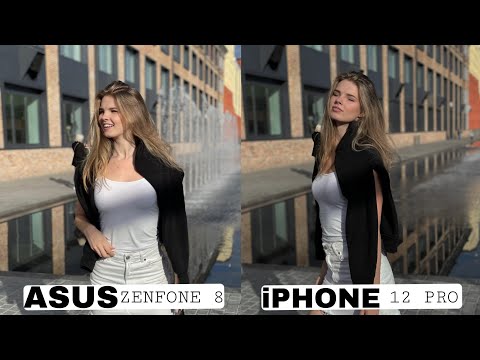 Asus Zenfone 8 Vs Iphone 12 Pro Camera Test Comparison