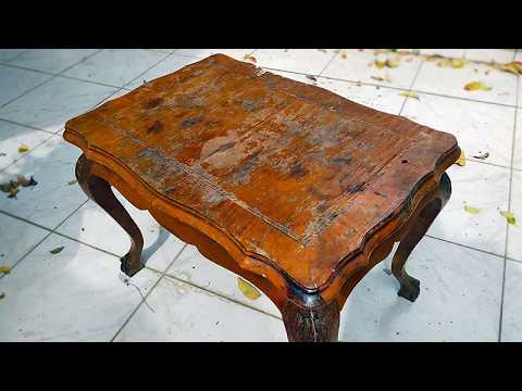 I tried to restore this table! LOVELY restoration.