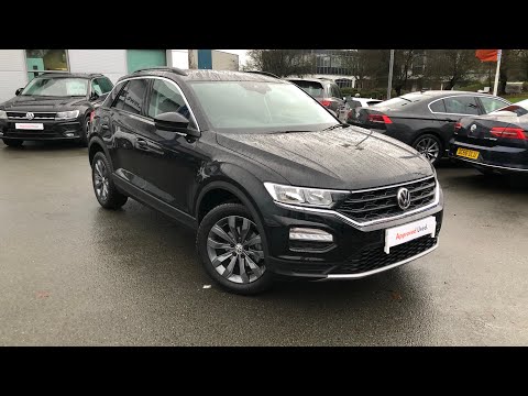 Approved Used Volkswagen T- Roc SE 1.0TSI in Deep Black - DG20HKB - Crewe Volkswagen