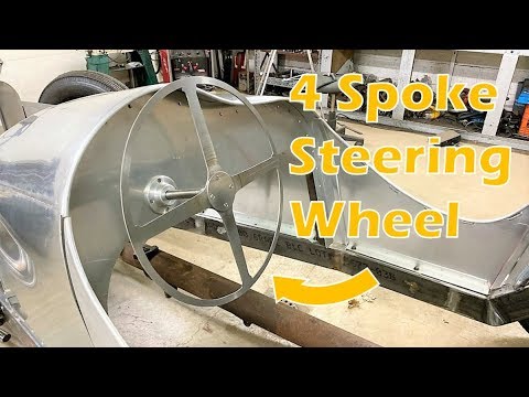 Homemade Four-Spoke Steering Wheel | Homemade Boat-tail Speedster Pt. 40