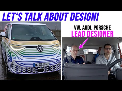 VW ID Buzz drive with the man who leads design for VW, Audi, Porsche, Bentley, Lamborghini, Skoda!