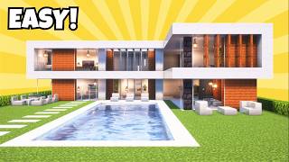 Minecraft: How to Build a Modern House Tutorial #61