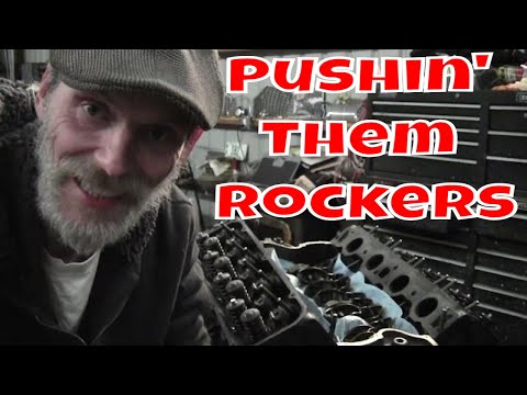 Installing Rockers & Push Rods in a 460 Big Block Ford 460 for the 1958 Ford Fairlane Budget Build!