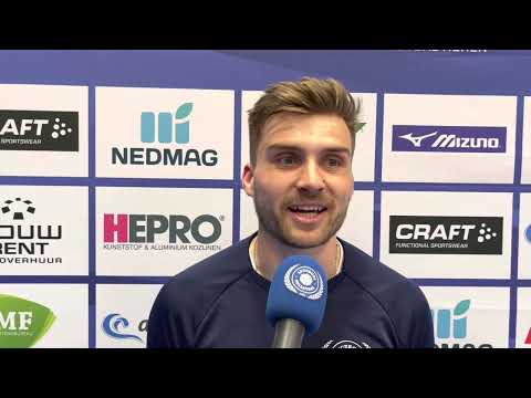 Bjarne Huus is belangrijk tegen Sliedrecht Sport