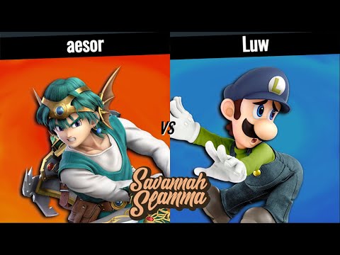 Savannah Slamma 80 GRAND FINALS - aesor (Hero) vs. Luw (Cloud, Luigi)