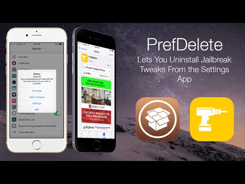 PrefDelete: Lets You Uninstall Jailbreak Tweaks From the Settings App