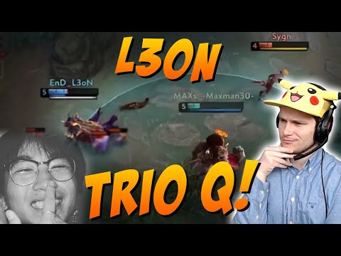 TRIO Q with @L3oNL1oN!! - Glaive | Vainglory 5v5