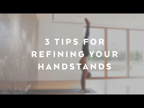 How To: Advanced Handstand Tips with Andrew Sealy