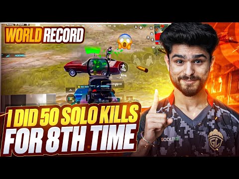 I MADE WORLD RECORD OF 8 TIMES 50 SOLO KILLS  IN ONE SEASON 😱