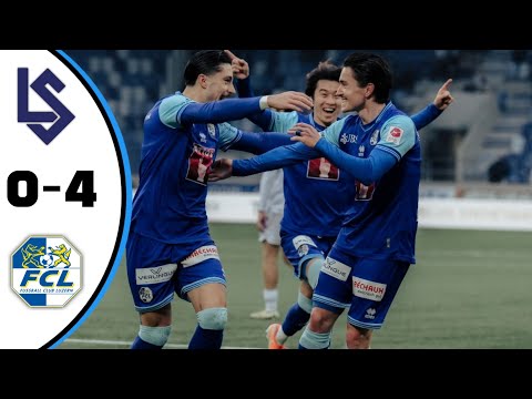 Lausanne Sports vs FC Luzern 0-4 Swiss Super League Highlights | Lausanne Luzern