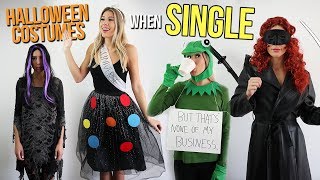 Halloween Costumes When You're SINGLE