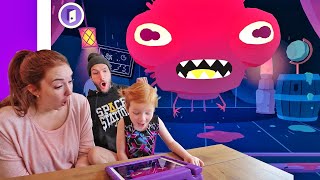 Adley App Reviews | Toca Mystery House | monster makeover pretend play with mystery guest mom