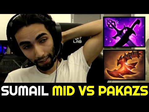SUMAIL Mid vs PAKAZS — King vs Top 2 Rank Dota 2