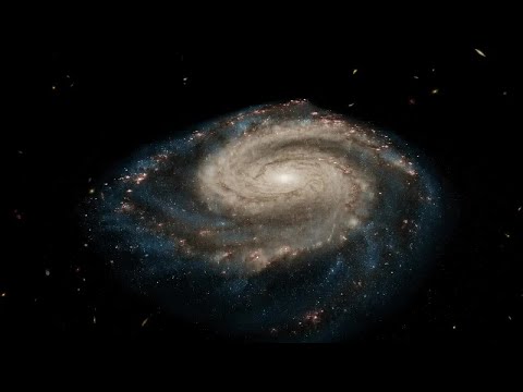 Flyby of the Whirlpool Galaxy