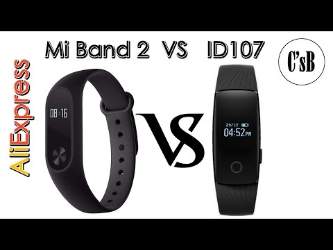 Xiaomi Mi Band 2 против ID107 - кто кого???