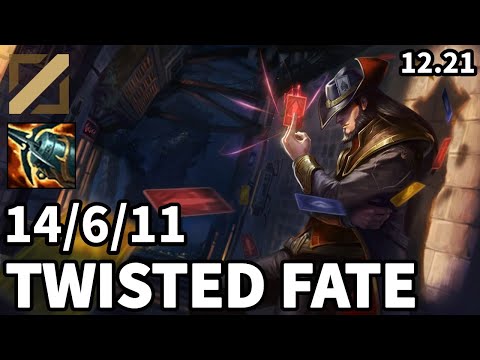 Twisted Fate Mid vs Anivia - EUW Master | Patch 12.21