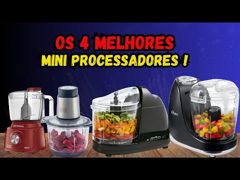 Os 4 Melhores Mini Processadores Do Mercado! Mini Processador De Alimentos Em 2025