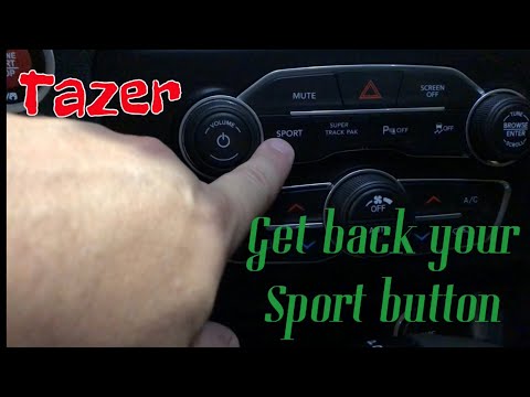 Zautomotive Tazer Button remap function on 2018 Charger Scatpack.  ✔️