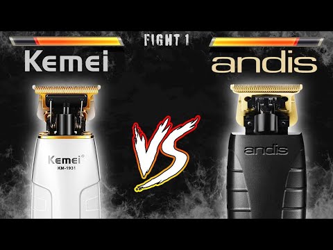 😮 IS IT REALLY BETTER? 😮Kemei Trimmer vs. Andis GTX...