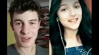 Treat you better - Shawn Mendes and 11 year old Julie Bella (smule duet) #SingWithShawn #SingWithLG
