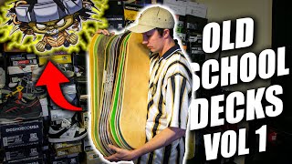 OLD SCHOOL SKATEBOARD DECK COLLECTION | PART 1