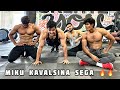 CHALLENGE WORKOUT WITH Telugabbayishiva EshwarBolegarfitness AND MANA SUBSCRIBERS