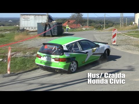 III Skoczowski Rally Sprint 2019 - Sebastian Hus / Łukasz Czajda - Honda Civic