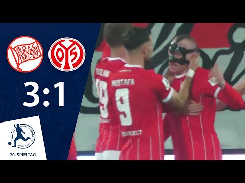 A breakthrough before the winter break | Kickers Offenbach - 1. FSV Mainz 05 II | Matchday 20 RLSW