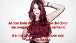 Dulce María-Al Otro Lado De La Lluvia (Letra)