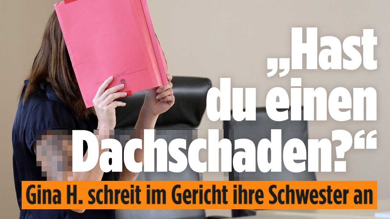 Mordfall Fabian: Gina H. rastet aus! Bei DIESER Aussage schreit sie vor Gericht ihre Schwester an!