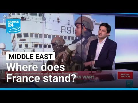 War in the Middle East: Where does France stand? • FRANCE 24 English