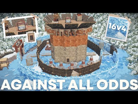 MY MOST INTENSE RAID DEFENSE ON THE BIGGEST SERVER IN RUST