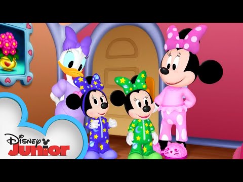 Slumber Party | Minnie's Bow-Toons  🎀  | @disneyjr