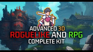 3D Roguelike RPG Complete Kit for Mobile and PC: TPS, Enemy AI, Puzzle and Props video preview