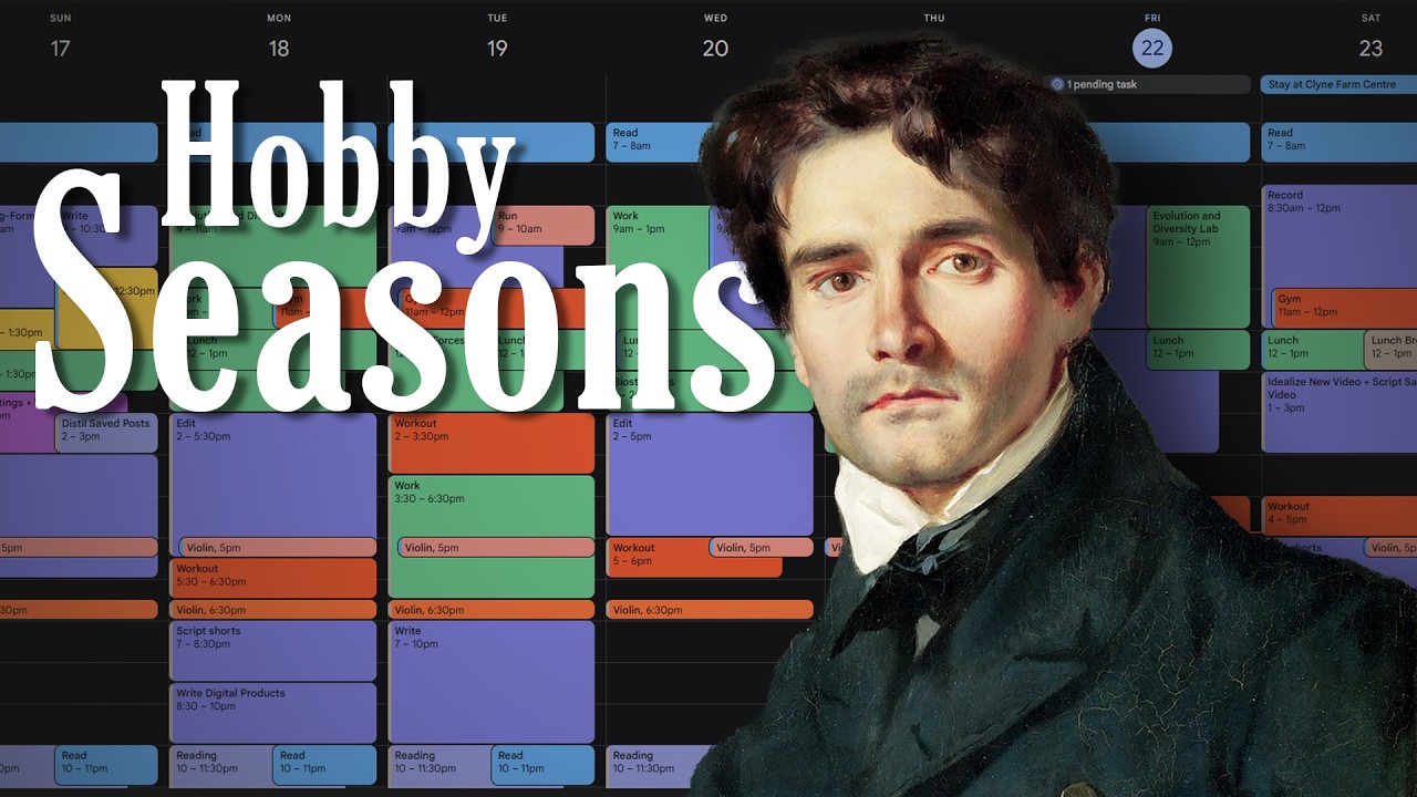 Hobby Seasons: a chill take on time management