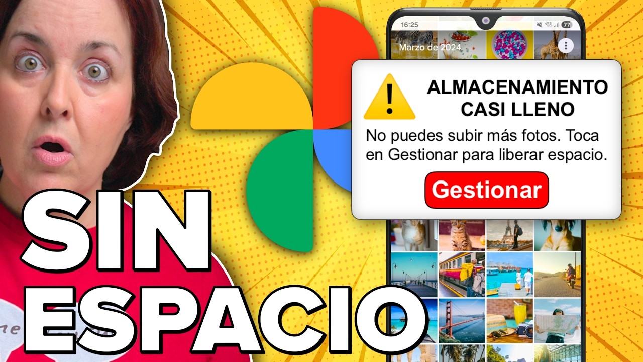 ¿SIN ESPACIO en Google Fotos? Haz ESTO antes de PAGAR