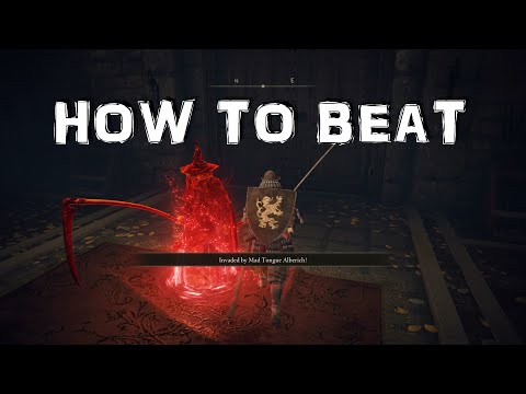 Elden Ring - How to Beat - Mad Tongue Alberich (Roundtable Hold Invasion)
