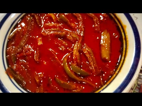 Nopales Con Chile Rojo