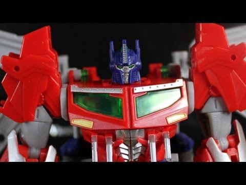 Transformers Prime Beast Hunters: Voyager Optimus Prime - SSJ Reviews 381