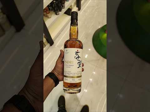 Indri indain single malt 750 ml | Maharashtra price | #whiskey #singlemaltscotch #youtubeshorts