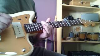 Dinosaur jr - I don&#39;t think so Guitar part
