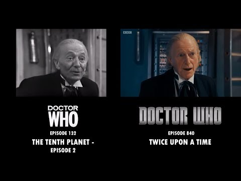 Doctor Who: The Tenth Planet / Twice Upon a Time - Side-by-Side
