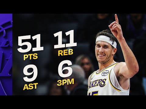 Austin Reaves Scores CAREER-HIGH 51 PTS vs Kings! | October 26, 2025