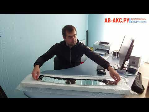 Видеообзор накладки заднего бампера Skoda Rapid с 2020 по 2022 с загибом