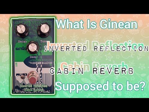 Ginean Inverted Reflection Cabin Reverb Pedal,price include the import duty for US buyer image 5